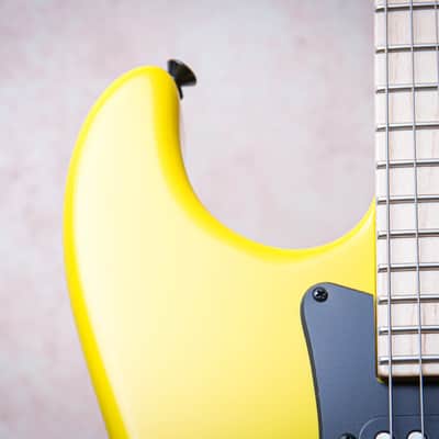 TOM ANDERSON USA Guitar Works Icon Classic "Corvette Yellow + Maple" (2024) image 8