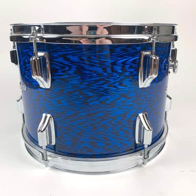 Rogers Fullerton Complete Rack Tom & Mount 13x8 70s - Blue Onyx With user friendly aftermarket tom arm image 3