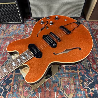 Epiphone USA Casino 1 of 1 Custom Order Orange Sparkle - 2021 image 7