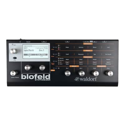 Waldorf Blofeld Desktop SL Synthesizer - Black (Shadow Edition)