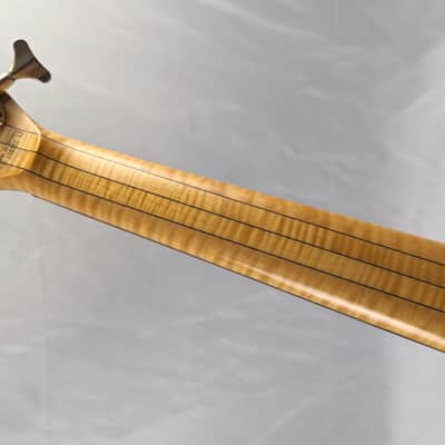 WARWICK Germany Streamer Stage I Broadneck 5-String Bass - Flamed Maple Neck-Through, Rare 20mm String Spacing image 9