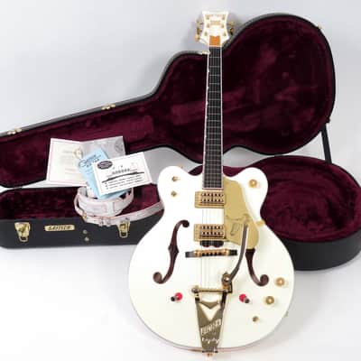 2018 Gretsch White Falcon Limited Edition 62 Reissue G6136T-62-LTD - White Finish - COA & Case Candy! image 3