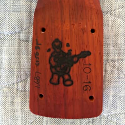 Warmoth Hombre Padouk Neck Hipshot Tuners imagen 8