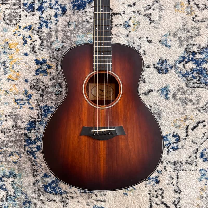 Taylor GS Mini-e Koa Plus Shaded Edgeburst - $899!