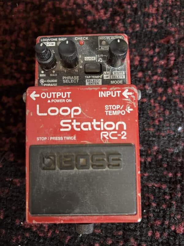 Boss RC-2 Loop Station 2006 - Present - Red