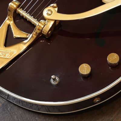 1994 Gretsch G6122 1962 Country Classic Reissue Electric Guitar Walnut Stain w/ Belly Rest + OHSC image 5