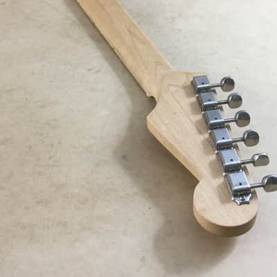 LEFTY Custom Vintage Fender Lic. Strat Neck Satin Nitro Lacquer Reverse Relic Bone Nut Loaded Stratocaster image 19