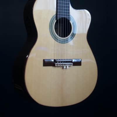 Alvarez AC70Hce Classical/Electric Nylon String Guitar 2024 - Gloss image 1