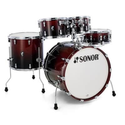 Drum Kit Sonor AQ2 Series 7ply Maple Studio, Brown Fade image 3