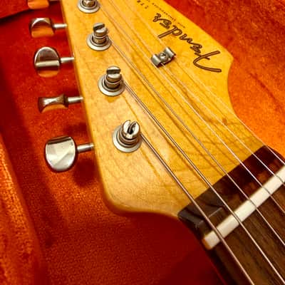 Fender Custom Shop 1960 Stratocaster NOS Black – Clapton Mid Boost 2012 image 11