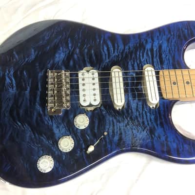 Warmoth Strat Blue image 4
