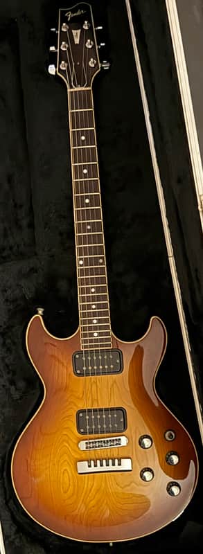 1980’s Fender Flame Standard w/ OHSC - Autumn Burst image 1