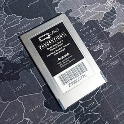 Alesis Vintage Synthesizers and Classic Beatboxes QCard