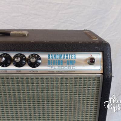 Fender  1968  Bandmaster Reverb TFL 5005D Piggyback image 7