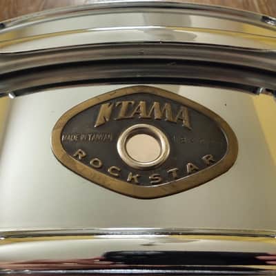 Tama Rockstar 14" x 6.5" Steel Snare Drum RS165 Evans Free Shipping image 3