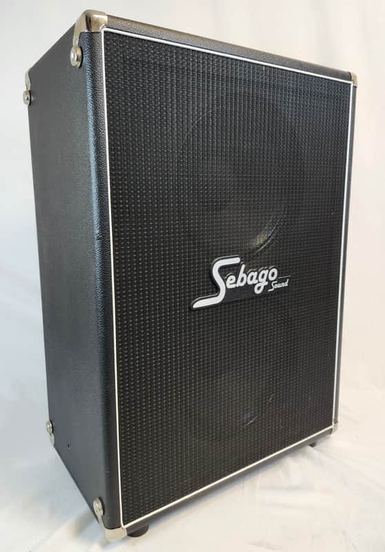 Sebago Sound SP212G12B Guitar Speaker Cabinet, 2x12 Celestion G12-65H Speakers, Black, Great with Dumble Style Amps image 1