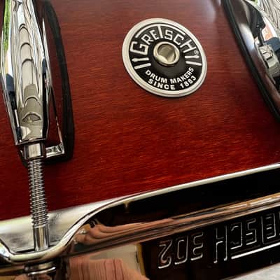 Gretsch 5.5" x 14" Brooklyn Snare Drum - Satin Burnt Orange image 2