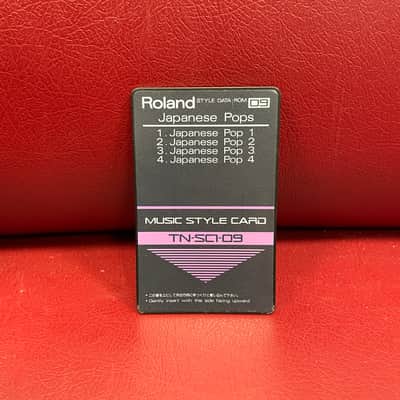 Roland TN-SC1-09 Japanese Pops Style Card image 2