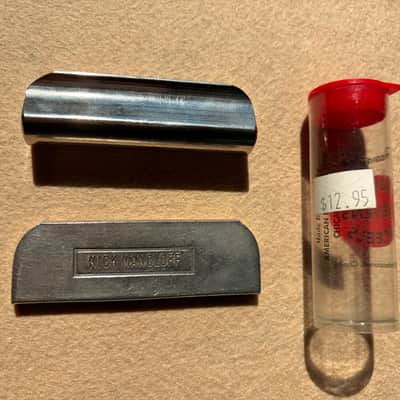Two Vintage Guitar Steel Slides 1950's - 60's image 2