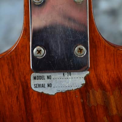 1960s Kay K-2B K2B SG EB style bass Made in Japan image 17