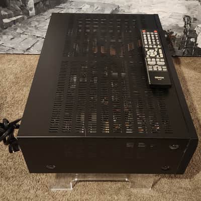Denon Denon AVR-1312 5.1 home theater receiver 90s - Black image 4