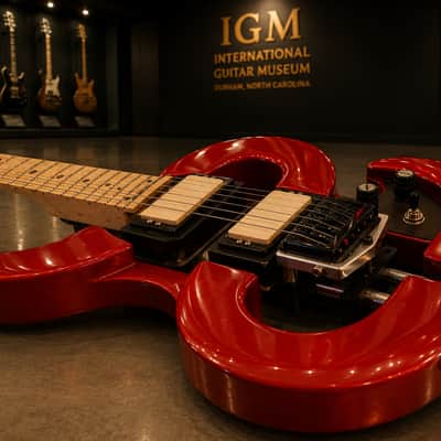 NORTON PYTHON 1992. Museum Specimen Guitar. Steel frame guitar. Ultra Rare. From Museum. image 12