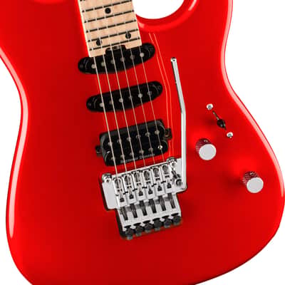 SPECIAL ORDER! Charvel MJ San Dimas 24 Style 1 HSS FR guitar in Metallic Red image 6