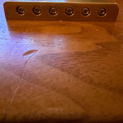 Charvel Jake E. Lee Brass Hardtail Bridge 80s - Brass image 4
