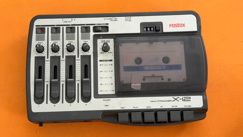 Fostex X-12 analog multi track recorder. image 1