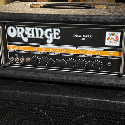 Orange Dual Dark 100 2-Channel 100-Watt Guitar Amp Head 2014 - Present - Black image 1