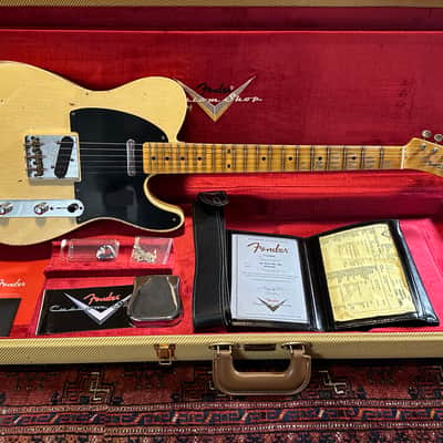Fender Custom Shop '54 Relic Telecaster 2024 Aged White Blonde image 2