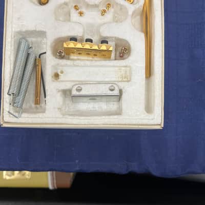 Used WD Music Products KKT-3 Locking Tremolo System Gold in Original Box image 5
