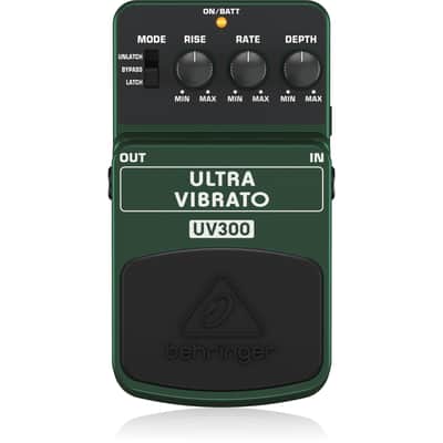 Behringer UV300 Classic Vibrato Effects Pedal for Guitar image 1