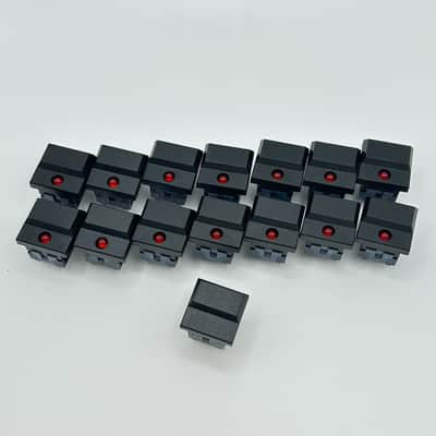 Oberheim OB-SX - Complete set (15pcs) of Push Buttons Switches