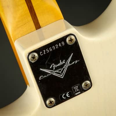 2023 - Fender Custom Shop 1957 Stratocaster Relic - Aged White Blonde image 13