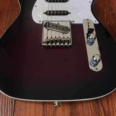 Baroness Custom G&L ASAT - Classic 'S' - 2015 - w/ Custom "Purple Burst" Stain image 9