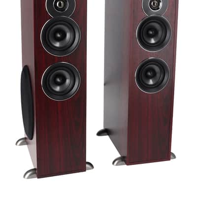Rockville TM80C Cherry Powered Home Theatre Tower Speakers 8" Sub/Bluetooth/USB image 7