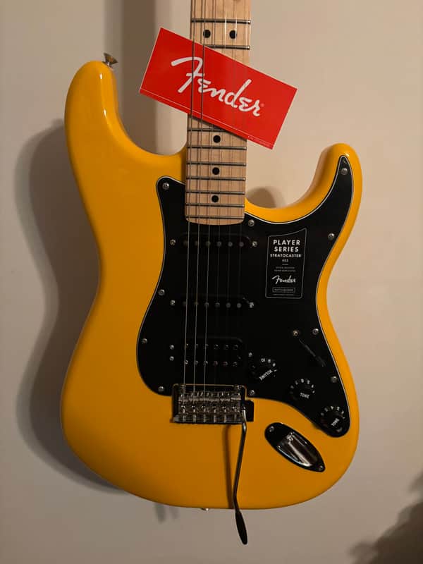 Fender Limited edition Player Stratocaster 2021 - Ferrari Yellow image 1