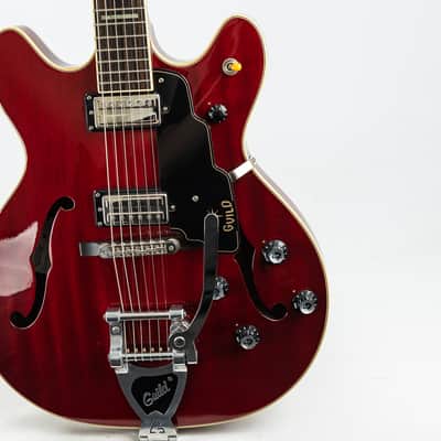 Guild Starfire V Cherry w Case - Cherry Pre Owned image 4