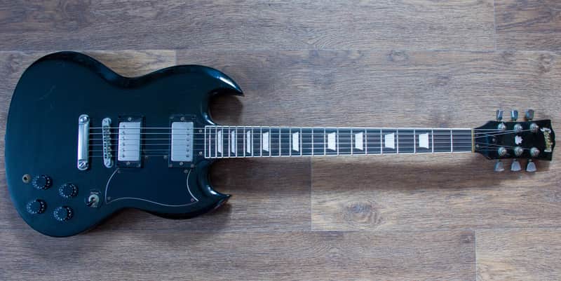 Gession SG  1970s Black - - made by Tokai image 1