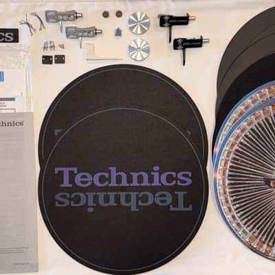Technics SL-1210M5G Pair - Fully Restored, Matched Serials, Acc., Flight Cases image 3