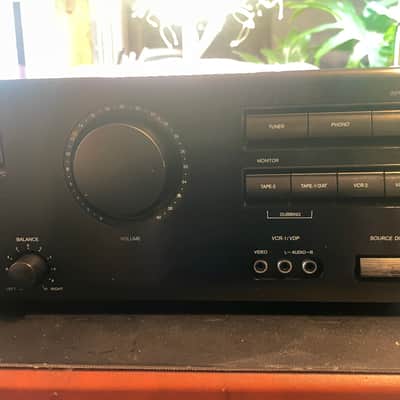 Onkyo A- RV401 1995 - Black, excellent condition image 2