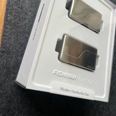Fishman Fluence Modern Humbucker Set PRF-MHB-SR2 2010s - Brushed Nickel image 1