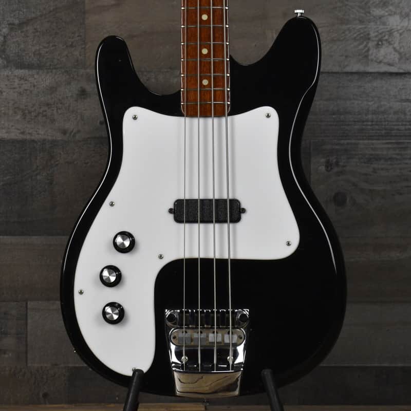 Pre-Owned 1977 Rickenbacker 3001 Left-Handed 4 String Bass - JetGlo with Hard Shell Case image 1