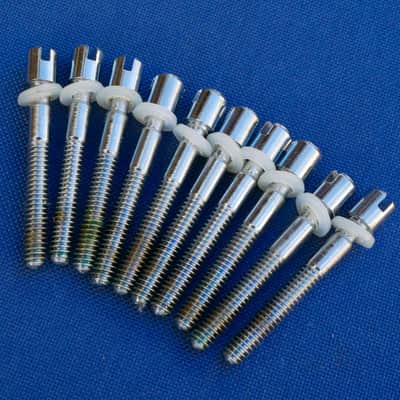 Sonor Tension Rods T-Rods Designer Lite Hilite Pack of 10 - Medium - 57 mm image 2
