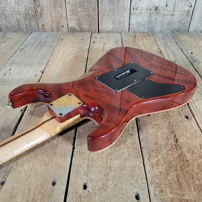 Tom Anderson Drop Top One of Two with Redwood Body 1991 - Honeyburst image 14
