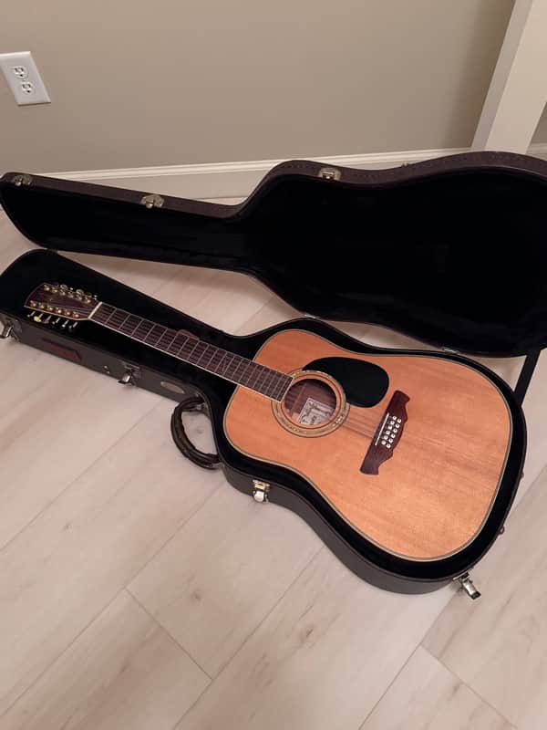 Alvarez PD80S or PD 30S/12 N 1980’s? - Great shape. Pecan color back and sides. Gold hardware. image 1