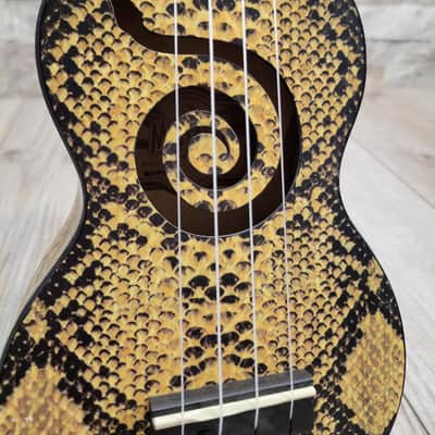 Mahalo #MA1PY - Art II Series, Soprano Ukulele, Python image 1