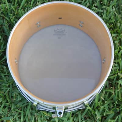 RARE! 1970's LUDWIG (Chicago) 12" WHITE CORTEX CONCERT TOM for DRUM SET! RM119 image 5