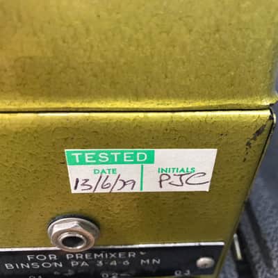 Binson Sound City Echomaster 2 Ex pink floyd 1969 image 4